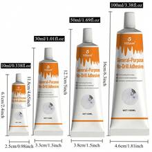 Strong No-Nail Adhesive, Powerful Bonding Agent For Wall, Metal, Mirror, Tile, Baseboard, Bathroom Shelf & Various Materials - Waterproof, Multi-Purpose, No Drilling Required Household Glue, For Repairing Shoes, Multi-Purpose Quick-Drying Adhesive - CJ-317 - View 4