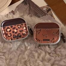 Leopard Print Protective Case Compatible With Apple Wireless Earphone Case, Scratch-Resistant And Shockproof - Clear - View 2