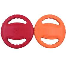 EVA Material Flying Disc Dog Training Toy, Outdoor Interactive Game Supplies, Pet Chew Floating Toy - Multicolor - View 5