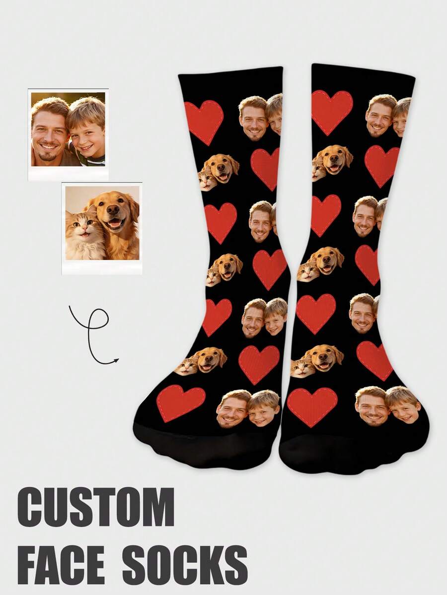 1 Pasang Kaos Kaki Perahu Kustom dengan Pola Dasi Kupu-kupu, Desain Wajah yang Dipersonalisasi, Kaos Kaki Pasangan, Kaos Kaki Foto Kustom, Kaos Kaki Cetak Kustom, Kaos Kaki Pola Wajah Lucu yang Dipersonalisasi, Kaos Kaki Gambar Kustom, Pola Apa Pun Dapat Dicetak pada Kaos Kaki, Hadiah Ulang Tahun Pernikahan, Hadiah Hari Valentine, Hadiah Ulang Tahun - Hitam - View 1