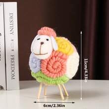 Soft & Cozy Plush Rabbit Fur Dragging Slippers, Suitable For Home, Halloween, Christmas, Thanksgiving And Birthday Gifts - Multicolor - View 2