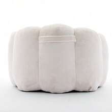 Living Room Chairs - White + Plush - View 8