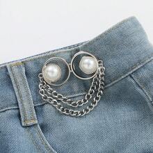 1 chiếc khóa thắt eo bằng hợp kim sắt, có thể tháo rời, không cần may hoặc đóng đinh, định hình eo cho mọi mùa. - Nhiều màu - Xem 4