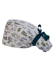 Adjustable Women's Surgical Cap, Ponytail Surgical Cap With Button And Ribbon Tie, Suitable For Nurses On Valentine's Day - Multicolor - View 14