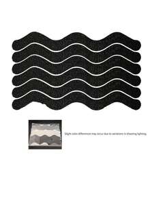 6/12/24pcs Transparent Anti-Slip Striped Stickers, Suitable For Bathtub Floor, Improve Safety, Easy To Apply And Remove, Prevent Slipping, Bathroom Decor, Bathroom Accessories, Anti-Slip Shower Mat Stickers, Home Bathroom Decor For Summer - Multicolor - View 14