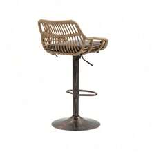 Barstools - Gray + Linen + Foam - View 11