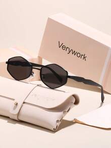 Verywork 1 cặp kính mắt mèo gọng nhựa và kim loại cho nữ, tròng kính ombre, kiểu dáng cổ điển, thanh lịch, dễ phối đồ, thích hợp cho kỳ nghỉ, lái xe, dự tiệc, mua sắm, công sở và các hoạt động thường ngày. Phụ kiện thời trang dành cho nữ. - Nhiều màu - Xem 12