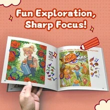 Look And Find - A Fun Hidden Object Search Book For Kids Packed With Busy Scenes, Mystery Challenges, And Over 100 Items To Spot That Sharpen Focus And Observation Skills - Look and Find - View 7