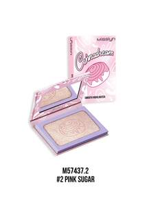 MISSLYN-Cinnadream 柔滑高光粉，1 片装高光盘，珠光高光，肉桂色，高显色度，丝滑配方，打造光泽感，轻盈透气，持久闪耀，提亮效果持久，面部高光盘修容，新年妆容，新手友好，Y2K 妆容派对，节日，毕业典礼，旅行，生日，礼物，夏季 - #2 Pink Sugar - 查看 8