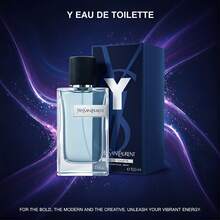 Yves Saint Laurent Y Eau De Toilette For Men 100ml/3.3 Fl Oz Fresh & Bold Cologne - Gỗ & Đất - Xem 1
