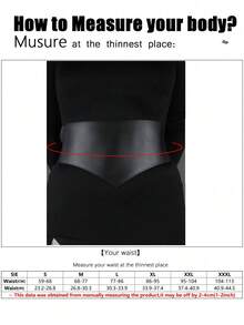 1 pieza Banda elástica ajustable asimétrica negra para mujer, adecuada para cenas, fotografía callejera, citas, eventos o uso diario - Uñas negras sin ondas - Ver 4
