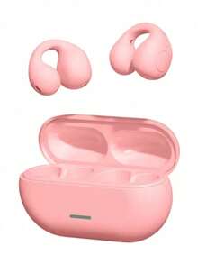 Auriculares inalámbricos Bluetooth 5.3 de conducción ósea T75, con clip, música, cancelación de ruido, llamadas HD, deportes y juegos - Multicolor - Ver 10