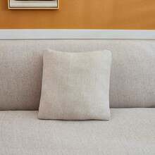 Hoobuy - Funda de sofá estampada para 2 cojines y dos fundas de almohada QMH 2 plazas/sofá de dos plazas - Gris - Ver 5