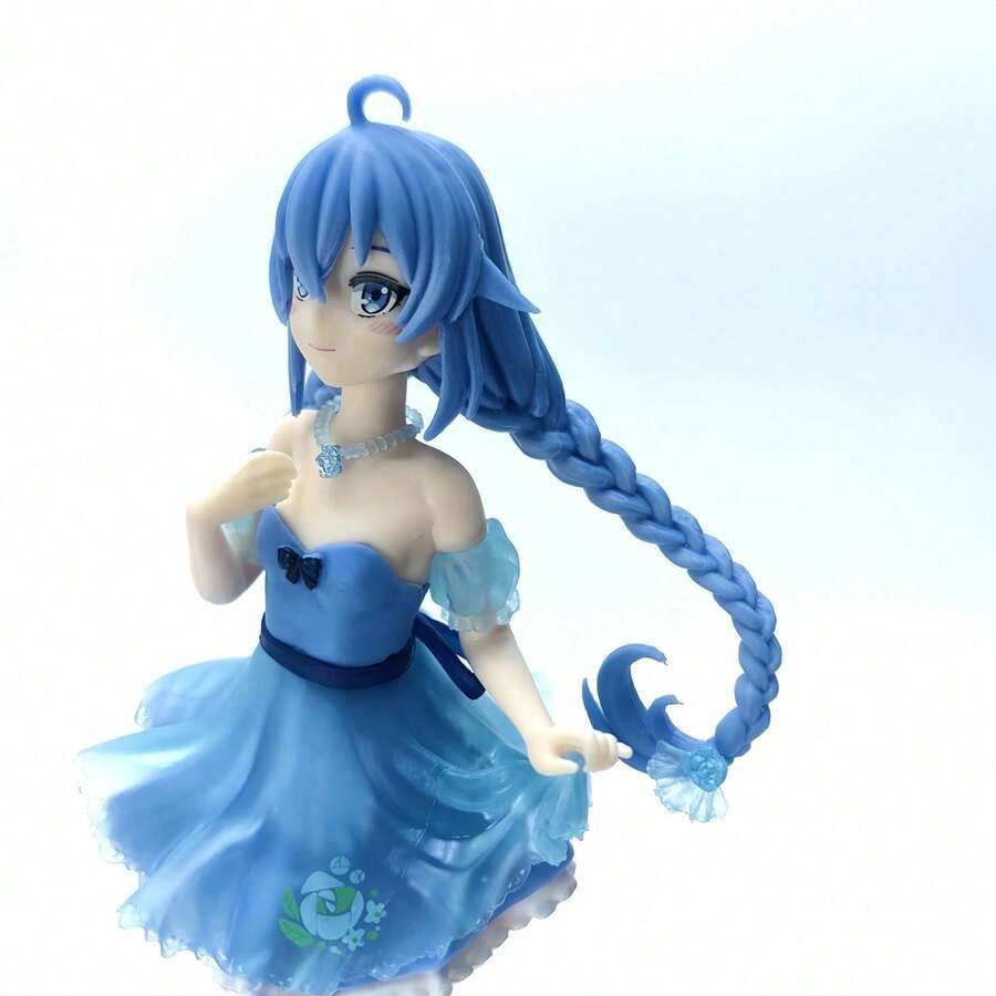 1pc Rokka No Yuusha Rokujouma No Shinryakusha Rokujouma No Shinryakusha Anime Mage Girl Figurine Model, Anime Fan Collection Display, Home/Office Decor - Perfect Gift For Japanese Animation Enthusiasts - Compatible With Anime Photography Background - Cute Pose, Exquisite Outfit And Vivid Expression - Handmade Anime Style Figure - Multicolor - View 1