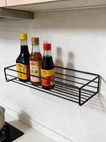 1 pieza Estantería de baño triangular sin esquinas, estante de almacenamiento de pared montado en la esquina - Multicolor - Ver 10