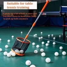 Table Tennis Ball Picker, Pong Ball Picker Pong Ball Picker Upper Training, Table Tennis Training And Coaching - Default - View 2