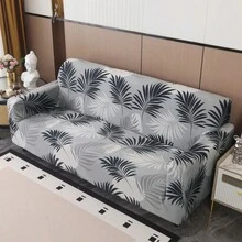 1 Stück Insekten-bedruckter Sofabezug aus Polyesterfaser, staubdicht und rutschfest, geeignet für Wohnzimmer, Schlafzimmer, Büros, maschinenwaschbarer Sofabezug, für alle Jahreszeiten geeignet - Grau - Übersicht 1