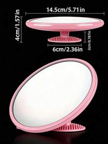 Gương tròn lồi trang trí thanh lịch, kiểu dáng nghệ thuật - Gương treo tường bằng nhựa nguyên khối, thích hợp tạo không gian chụp ảnh selfie thời trang trong phòng khách và phòng ngủ, cũng thích hợp trang trí tiền sảnh, chụp ảnh, quay video và selfie nhóm với gia đình và bạn bè (Vui lòng lưu ý kích thước trước khi mua). - Nhiều màu - Xem 19