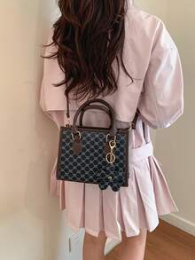 Túi đeo chéo nữ kiểu dáng mới, tinh tế, đa năng và tối giản năm 2026. - màu đen - Xem 6