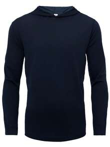 Men's Summer Tops, Men's Hoodies, Men's Long-Sleeved T-Shirts, Men's Fishing Clothing, Men's Work Clothes, Men's Sun Protection Clothing, Quick-Drying Fabric, Suitable For Fitness, Outdoor Activities Such As Cycling And Fishing. - Màu xanh hải quân - Xem 6