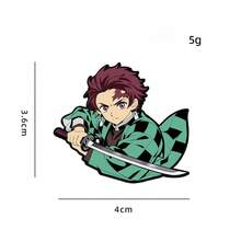 Anime Badge Cartoon Character Enamel Pin Backpack Decoration Gift - Upper Moon Three - View 6