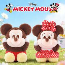 Disney 1 búp bê nhồi bông Mickey và Minnie Mouse chính hãng, quà tặng thú nhồi bông cho bé gái, thích hợp cho tương tác giữa cha mẹ và con cái. - Nhiều màu - Xem 3