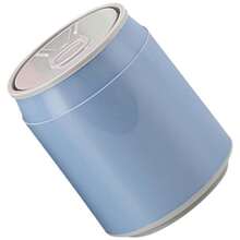 DOITOOL Mini Bote de Basura de Escritorio 1.8l Azul, Papelera Pequeña con Tapa para Oficina y Dormitorio, Cubo de Basura de Plástico Compacto para Mesa, Adecuado para Organización y Uso - 1 - Ver 10
