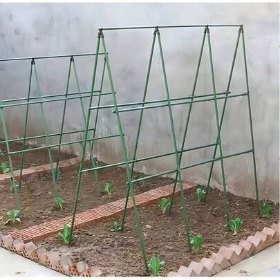 43pcs Durable Gardening Support Set, Multi-Functional Gardening Support Rod Set, Plant Climbing Pole For Fruits And Vegetables, Freely Combinable And Assembled