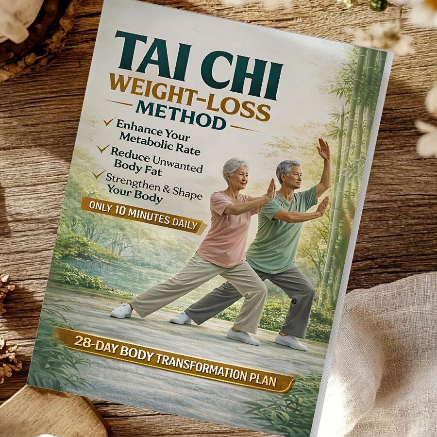28-Day Tai Chi Weight Loss Program: 10-Minute Daily Routine Suitable For Beginners - Boost Metabolism, Burn, Tone Body, Improve Balance & Vitality With Tai Chi Exercises For Workouts, Fitness Training For - 1. 太極健身書 - 查看 1