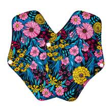 2pcs Sanitary Napkins AWJ Mesh Liner Reusable Menstrual Pads For Women Washable Cloth Pads Waterproof Cloth Regular Flow Daytime Use - 2 BB08 - View 3