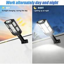 XCE|15000lm Solar Outdoor Waterproof Path Light, Multifunctional Detachable Garden Wall Light, LED Ultra Bright Sensor With Three Modes Of Dusk To Dawn And Solar Power Supply - Suitable For Parking Lots, Courtyards, And Streets - PP-902T - View 10