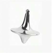 1 pieza Juguete de metal para relajación, disponible en diseños con y sin agujero, Spinner portátil de mano para entusiastas del deporte - Multicolor - Ver 8