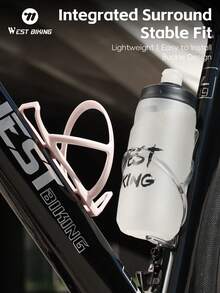 Soporte para botella de agua WEST BIKING para bicicleta de carretera y montaña, ligero, con accesorios de bicicleta coloridos y personalizados de moda - Multicolor - Ver 2