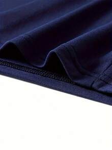 GRDR Men's Crew Neck Tank Top And Drawstring Shorts Casual Suit - Navy Blue - View 6