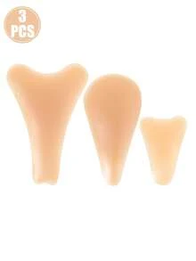 3pcs/Set Silicone Covers Provides Invisible Protection And Is Designed For Swimwear And Pants - Multicolor - View 9