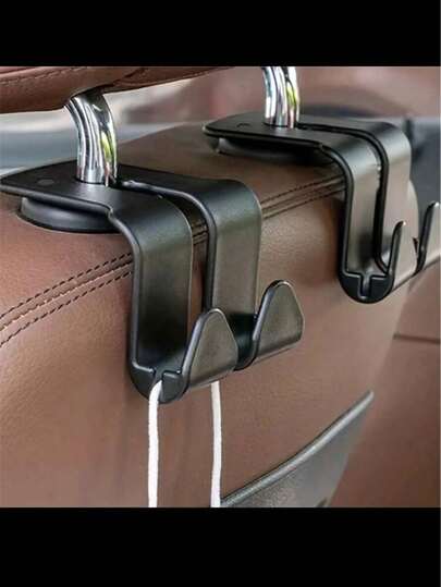 2pcs/Set Car Seat Back Multi-Function Hooks, Ultra-Light And Easy To Use