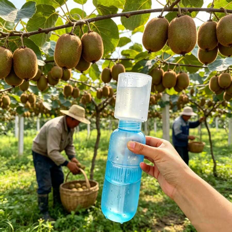 Dụng cụ làm nở dưa chuột/ngâm rau quả, cung cấp nước liên tục, dành cho người trồng rau, dụng cụ làm vườn, nhà kính, mùa vụ. - Màu xanh nhạt - Xem 1