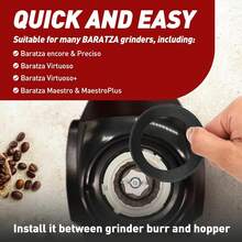 3 Pcs Gasket Replacement For Baratza Encore And Virtuoso Coffee Grinders - Replacement Ring For Electric Conical Burr Grinder - Durable And Reliable - 1 - View 6