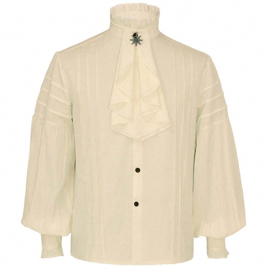 Chemises de sport pour hommes - Chemise de pirate jaune 1 - Voir 1