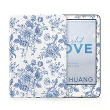 For Kindle Paperwhite (10th/11th/12th Gen) E-Reader Skin - Blue And White Floral Theme | Vinyl Sticker Wrap, Anti-Scratch (Decal Only, Not A Case) - View 12