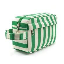 1pc - Stylish Striped Diaper Storage Bag, Large Capacity Diaper Bag With Handle, Waterproof Baby Product Storage Bag, Travel-Friendly Accessory. - Multicolor - View 5