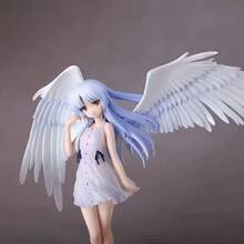 1件 Angel! 橘色調動漫人物模型，動態翅膀設計天使少女 2D 美女模型，高精度校服桌面裝飾，收藏級動漫周邊 - 彩色 - 查看 7