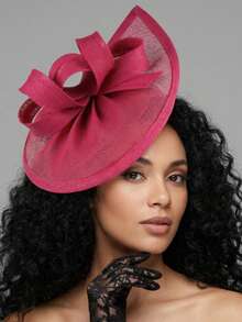 1 Stück Damen Tee-Party Blumen Feder Kentucky Derby Hut, Hochzeit Cocktail Kirche Fascinator, Strand, Reise - Verschiedenfarbig - Übersicht 18