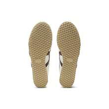 Onitsuka Tiger MEXICO 66 Comfortable Fabric Synthetic Leather Shock-Absorbing, Slip-Resistant, Wear-Resistant, Lightweight Low-Top Running Shoes, Unisex, White/Brown - 白棕 - 查看 6