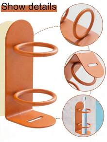 Giá treo bàn chải đánh răng gắn tường cho phòng tắm - Không cần khoan - Nhiều màu - Xem 12