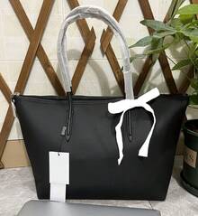 Women's Nylon Tote Bag, Shoulder Bag, Crossbody Bag, Handbag, Suitable For Commuting, Shopping, School, Dates, Parties, Gifts - màu đen - Xem 3