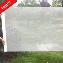 多功能窗户防蚊密纱网，覆盖范围广，适用于露台、阳台、花园、窗户纱窗和推拉纱门的维修配件，花园隐私屏风，蚊帐，围栏网，黑色玻璃纤维网，可视，可裁剪，可清洗，易于更换/安装/DIY - 白色 - 查看 9