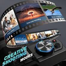 NBD 4K 數位相機 48MP 攝影相機 自動對焦 16倍數位變焦 180°翻轉螢幕 內建閃光燈 入門級相機 配備廣角與微距鏡頭 操作簡單 適合攝影初學者 包含 32GB記憶卡 + 2顆電池 - 查看 5