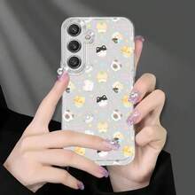 Adorable funda para teléfono con diseño de gatito, compatible con Apple  11, 12, 13, 14, 15, 16, 17 Pro Max y otros modelos. Funda Protectora Transparente de TPU a Prueba de Golpes con Diseño Creativo, Simple y Moderno - transparente - Ver 5