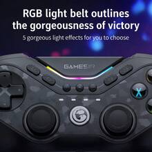 Tay cầm chơi game GameSir-T3 Pro "Cửu Vĩ Hồ", Phiên bản cơ bản | Phiên bản cao cấp, Màu đen - Xem 6